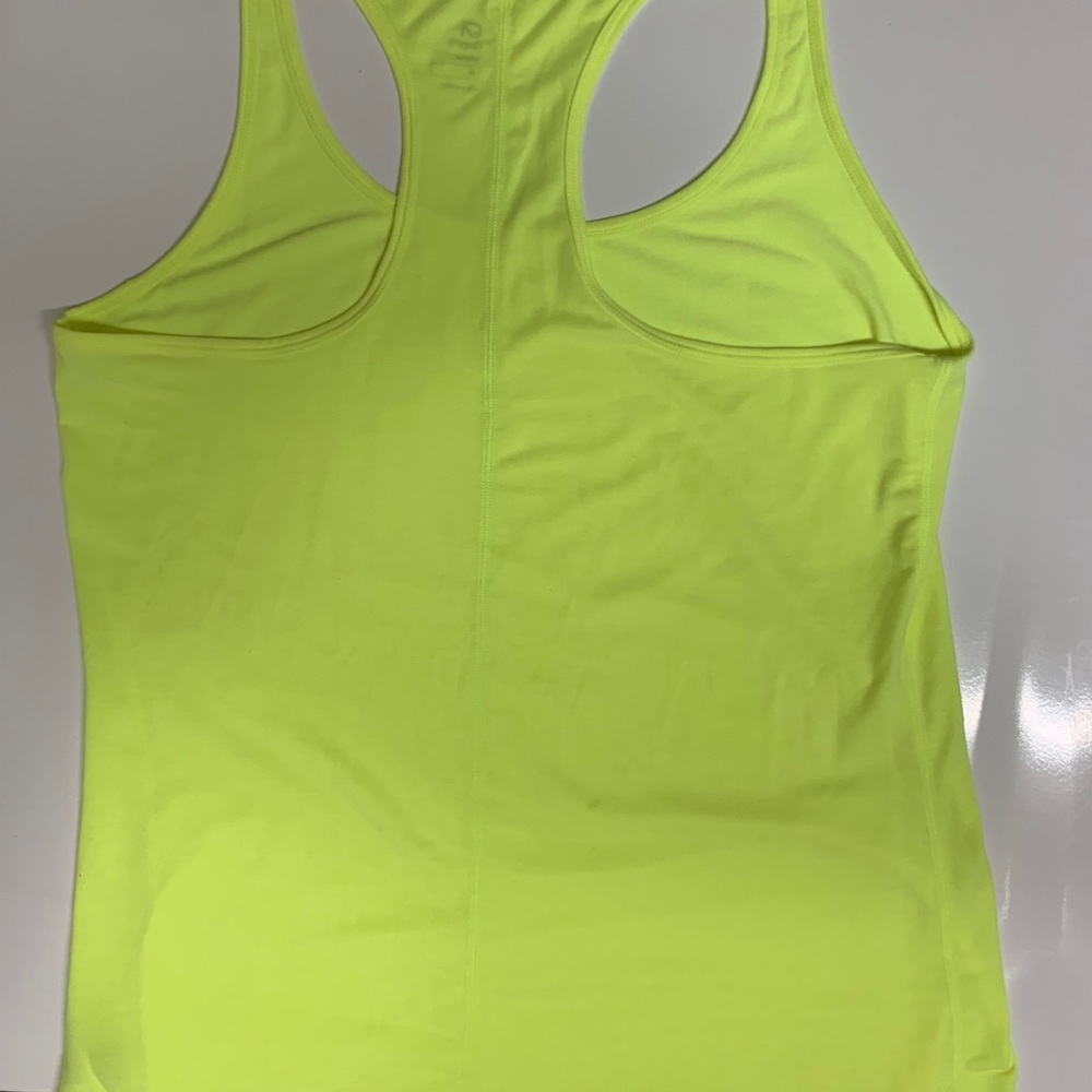 GapFit Neon Yellow Racerback Tank - Picture 6 of 6